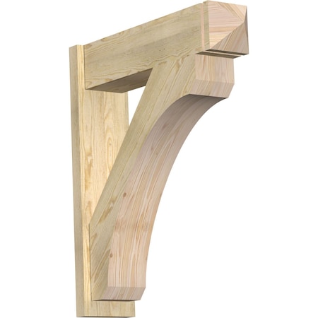 Legacy Arts & Crafts Rough Sawn Outlooker, Douglas Fir, 8W X 32D X 36H